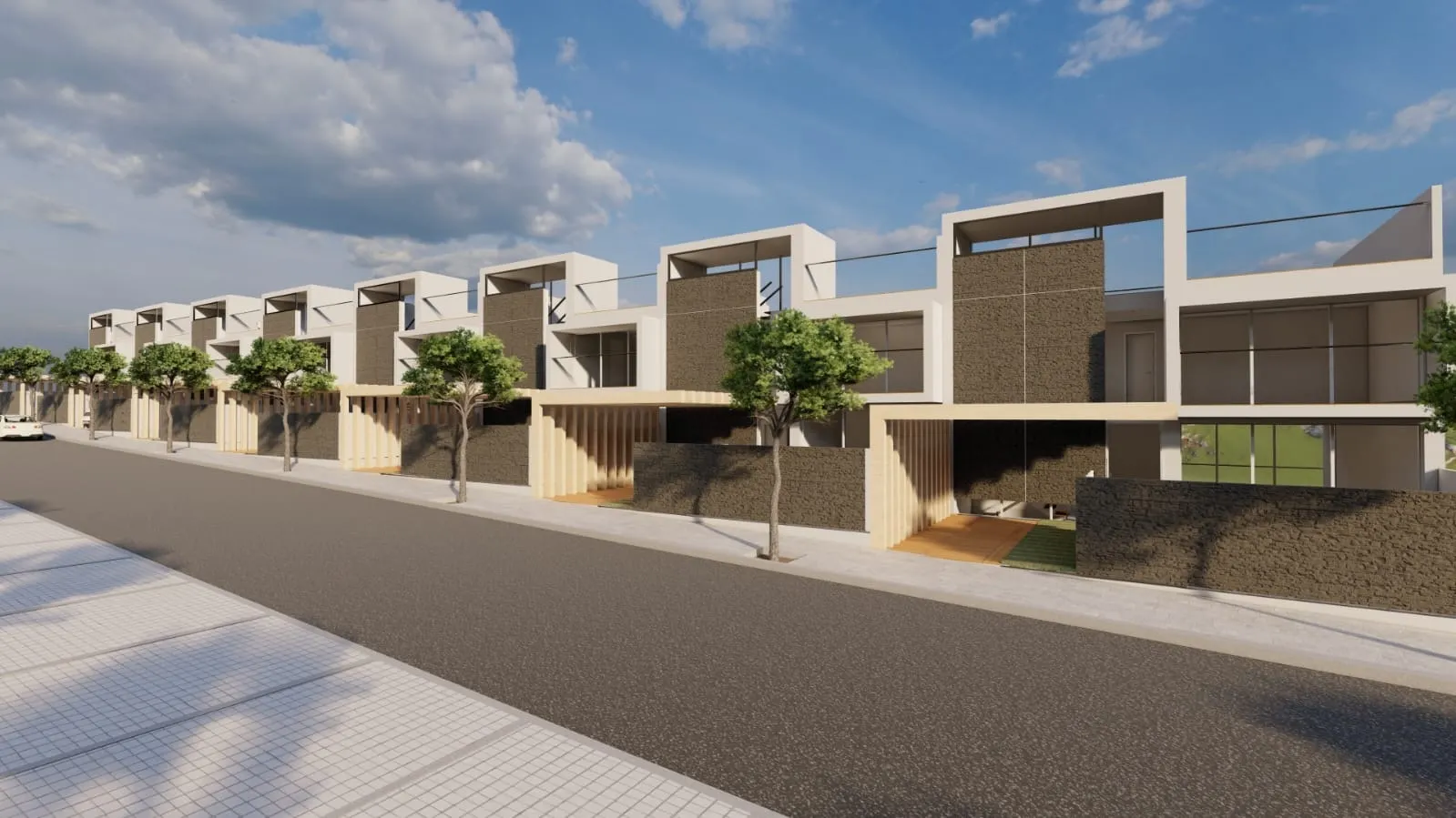 Terreno com Projeto Aprovado para Moradia T3 em um loteamento